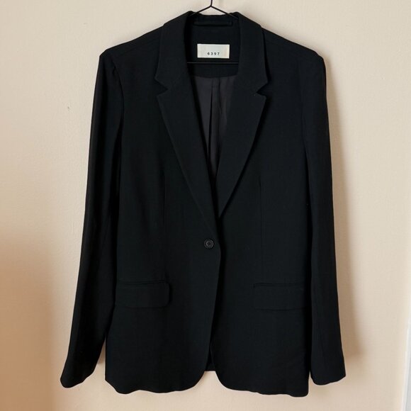6397 "SHEER" VIRGIN WOOL BLAZER - SIZE SMALL